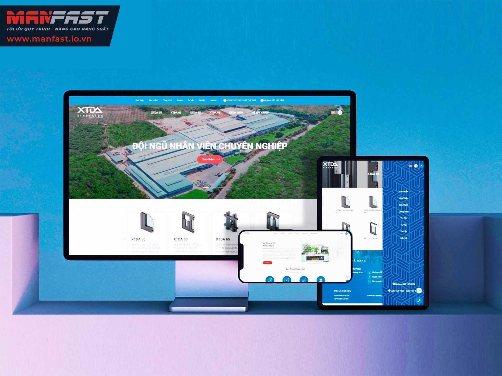 CÔNG TY TNHH NHÔM TIẾN ĐẠT - NHÃN HIỆU XTDA