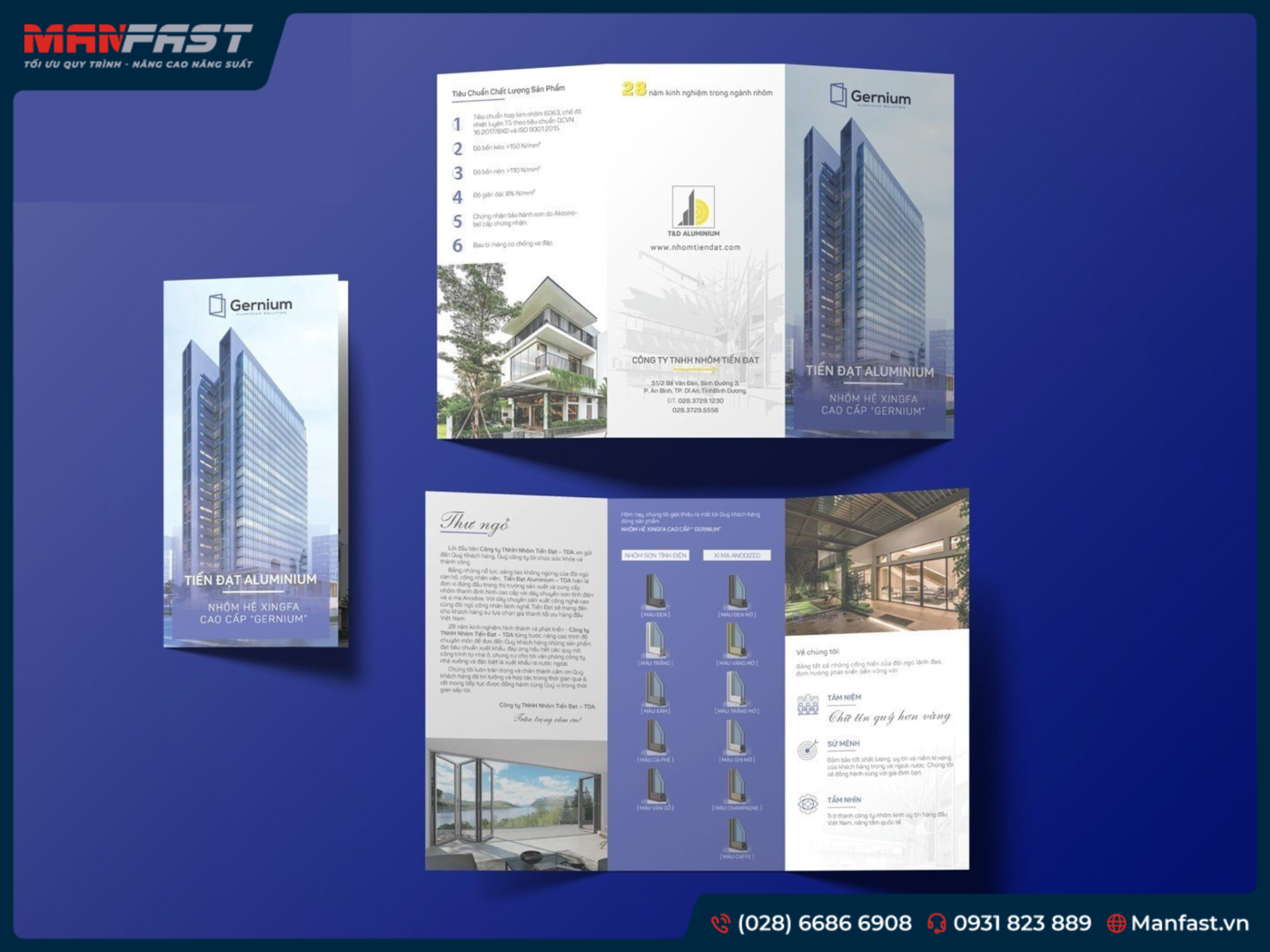 CÔNG TY TNHH NHÔM TIẾN ĐẠT - NHÃN HIỆU GERNIUM