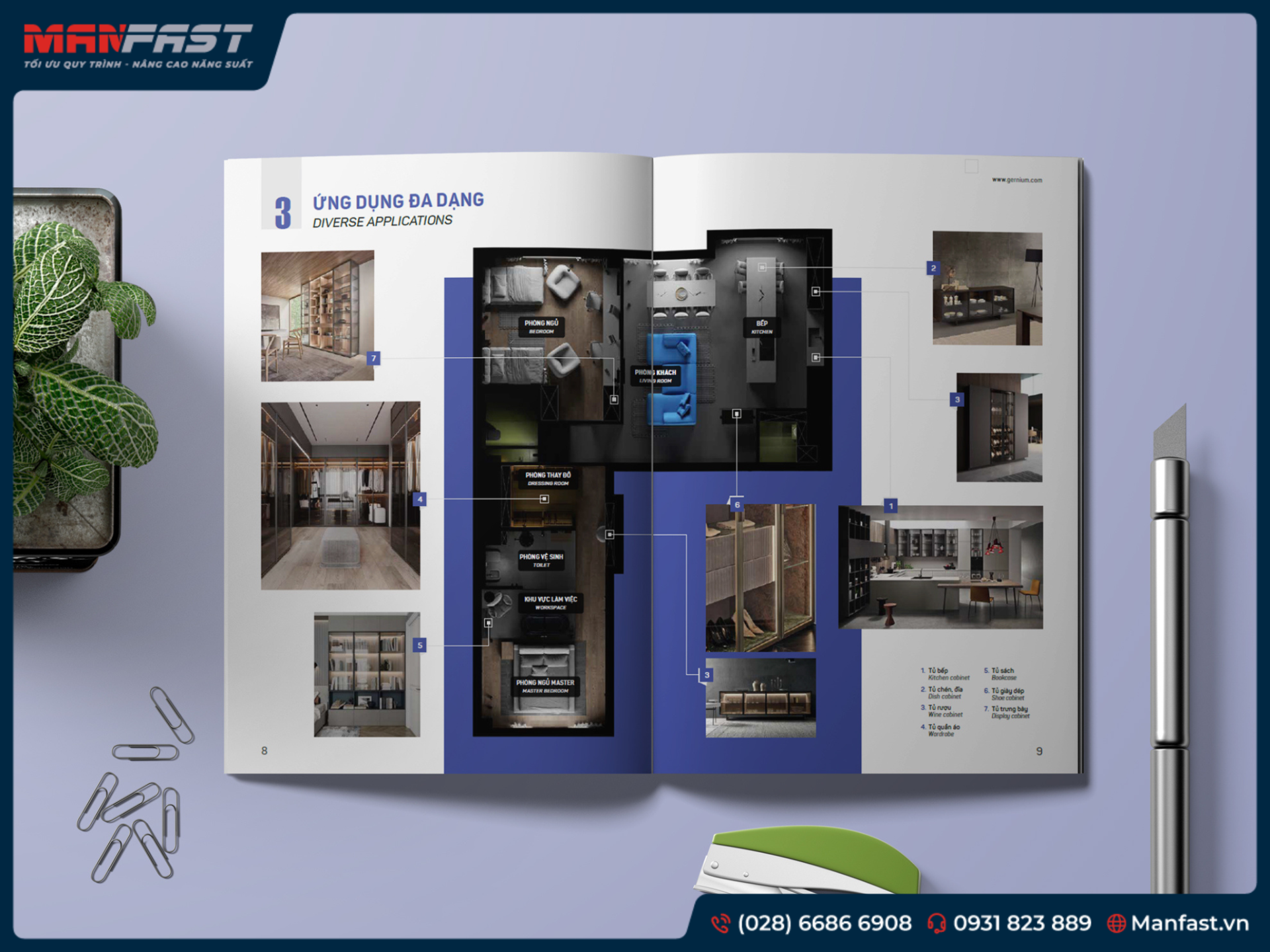 HỆ CÁNH KÍNH GERNIUM - CÔNG TY TNHH NHÔM TIẾN ĐẠT