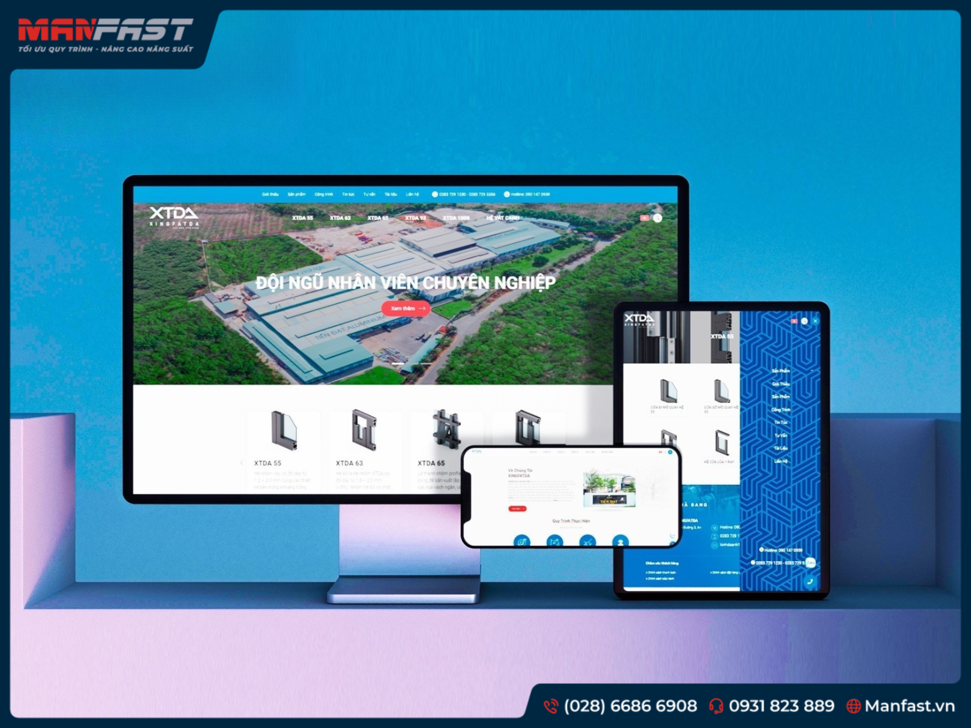 CÔNG TY TNHH NHÔM TIẾN ĐẠT - NHÃN HIỆU XTDA