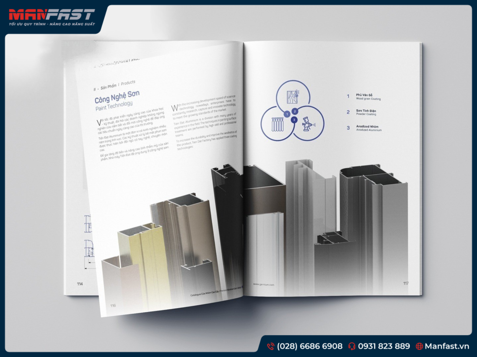 CÔNG TY TNHH NHÔM TIẾN ĐẠT - NHÃN HIỆU GERNIUM