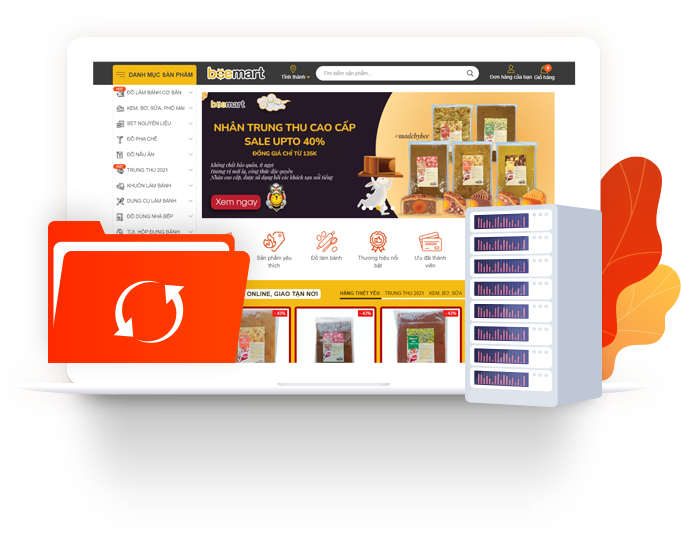 4. Sao lưu & khôi phục dữ liệu linh hoạt – An toàn cho dữ liệu kỹ thuật